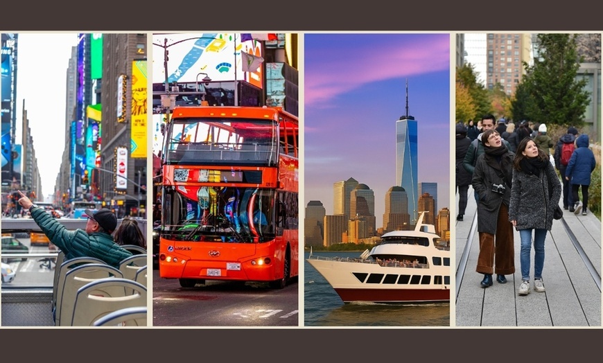 Image 10: 3 Tours-1 Pass: Guided NYC Bus, Liberty Statue Cruise & Walking Tour