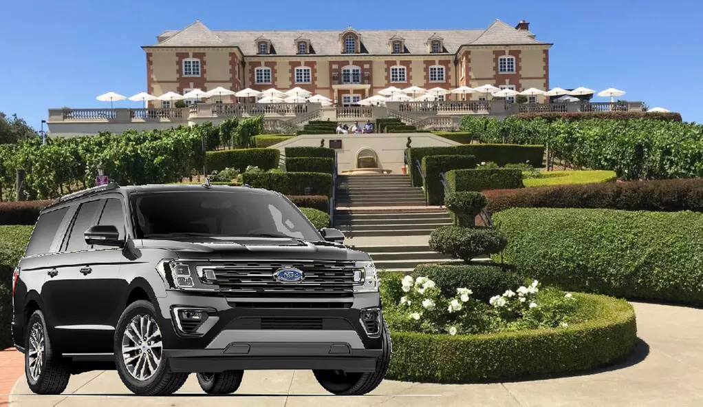Norcal limo offers 3-hour Stretch or SUV Limo Wine Tours with up to 45% off, perfect for wine enthusiasts seeking luxury. - Primary Image
