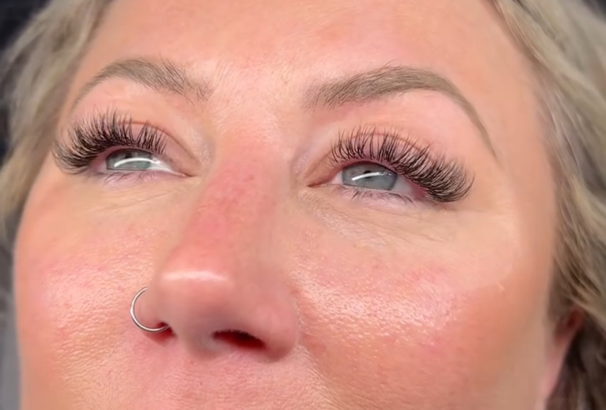 Full Set of Classic, Volume Eyelash Extensions w/without 2 Week Fill