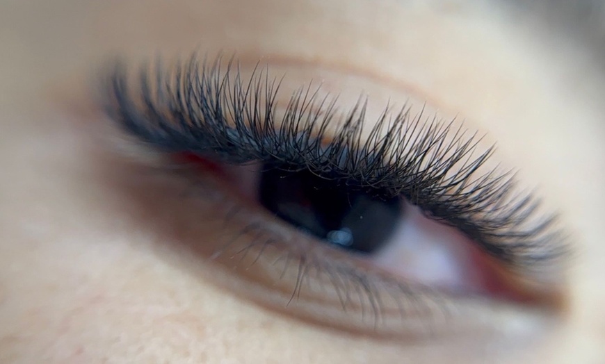Image 11: Get a Full Set of Lash Extensions with Optional Eyebrow Shaping
