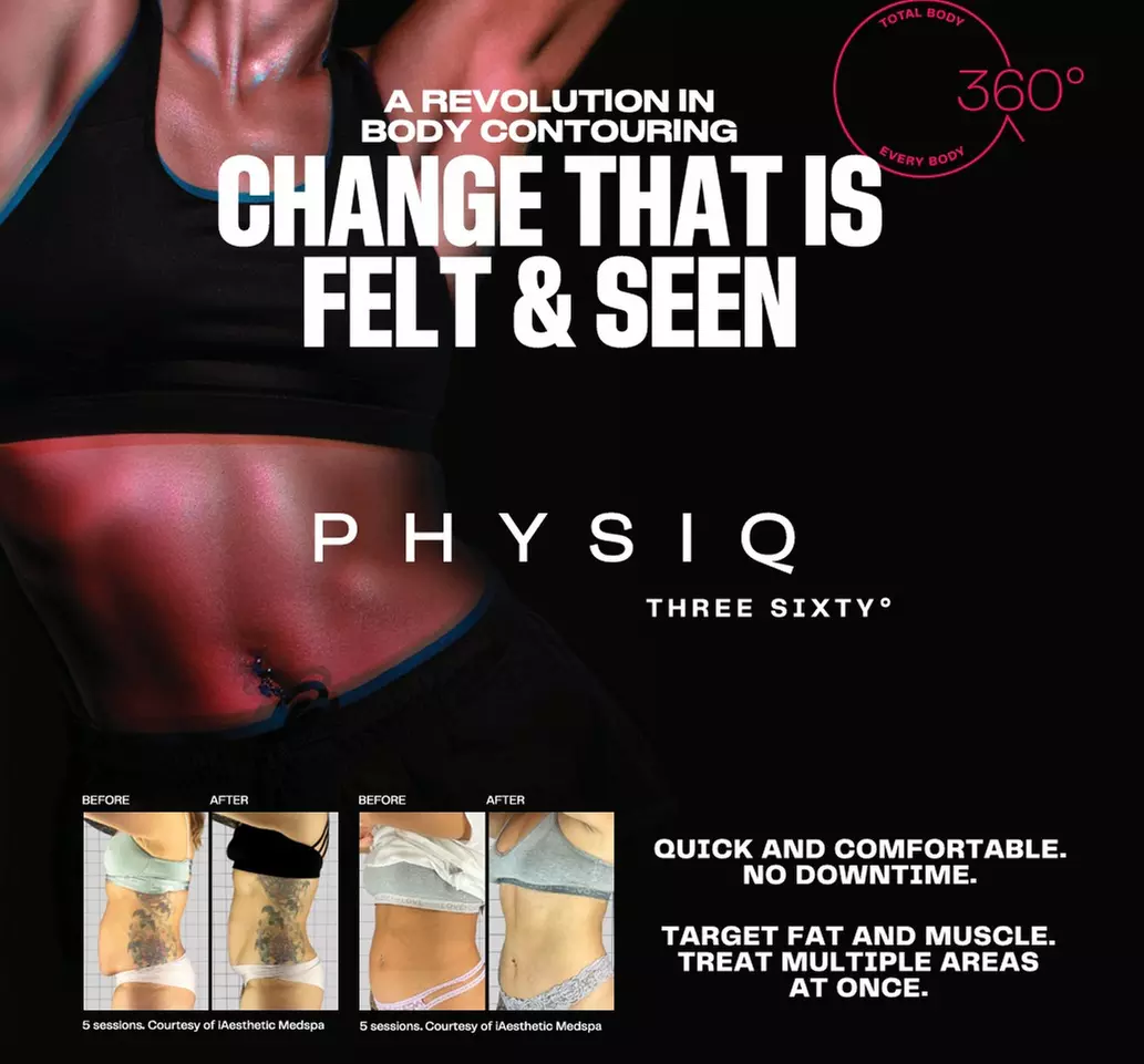 One, Two, or Three 30 Minute Physiq360 Body Contouring Session