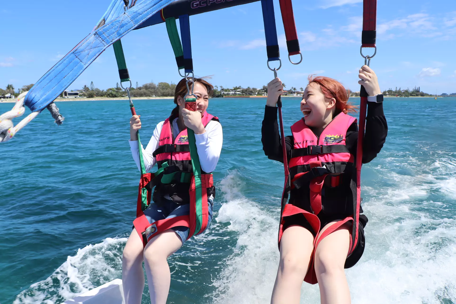 Soar to New Heights with Tandem Parasailing Adventure!