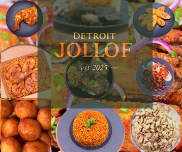 1 Jollof Rice Dish - Detroit Jollof