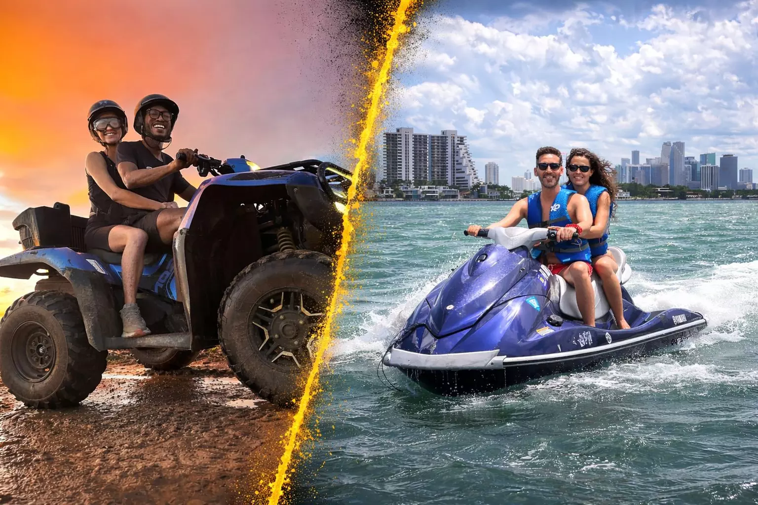 Ultimate Miami Adventure: 1-Hour ATV Tour and 1-Hour Jet Ski Thrills
