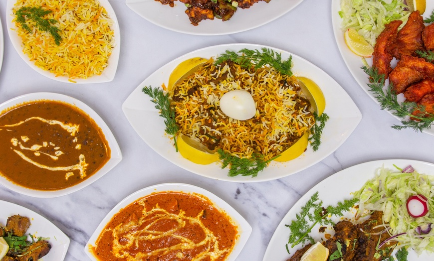 Image 1: Two-course Indian/Afghan meal with rice or naan at Bukhara Restaurant