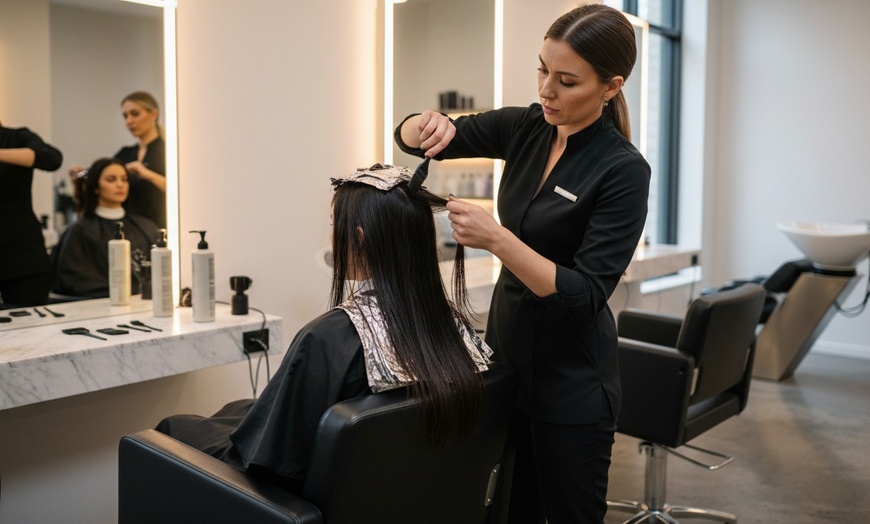 Image 2: Revitalize Your Look: Haircuts, Color, & Highlights