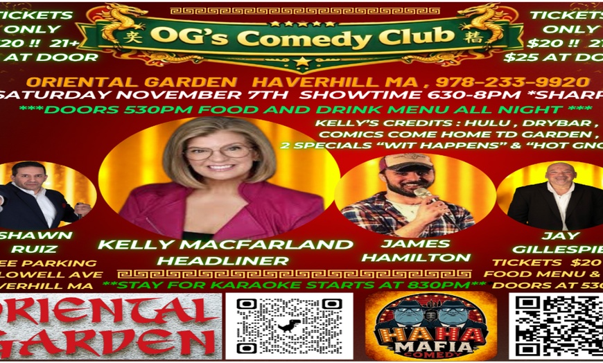 Image 2: OG's Comedy Dinner Show – Up to 26% Off