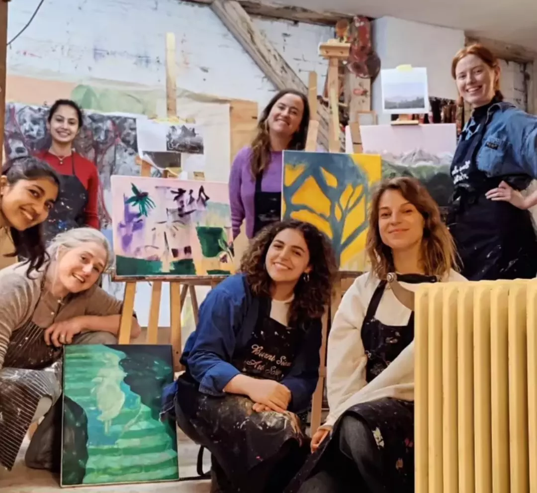 Entfalte deine Kreativität: 3 Std. Ölmalkurs für 1 oder 2 Personen