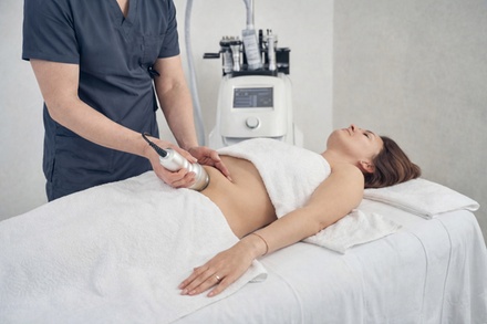 One 45-Minute Lymphatic Drainage Vacuum Treatment for Wellness or Post‑Op (One Area) - Stephanies Cavi Lipo Spa