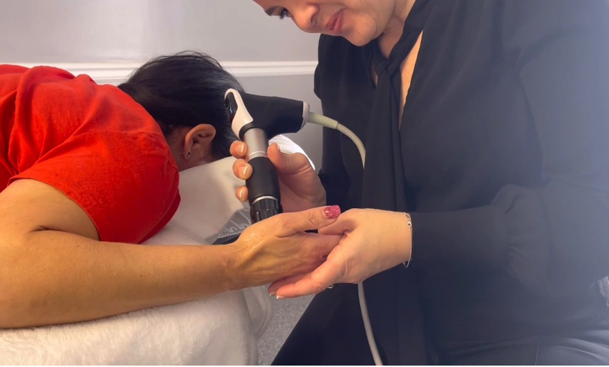 Image 4: Shockwave Therapy w/ Consultation & Exam(Optional for 2 areas of pain)