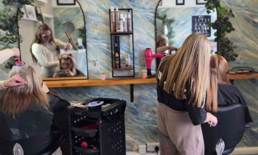 Image 5: Haircut, Highlights, Balayage or Relaxing Wash and Blow-Dry 