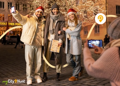 XMAS Special: Escape Game, Schnitzeljagd, Schatzsuche oder Krimispiel für 2 Personen - MyCityHunt