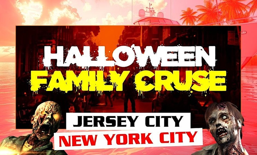 Image 1: Admission for One or Two to Halloween Spooky Family Cruise