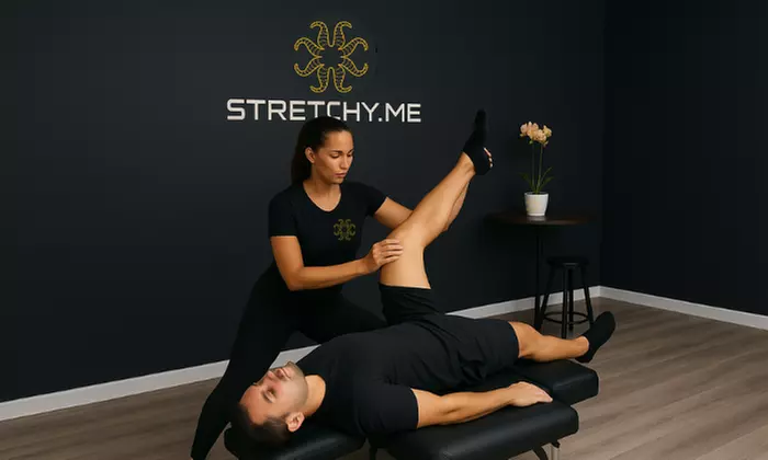 Overall Health Boost with Assisted Stretching at StretchyMe - Individual 30-min Session + Consultation, 45% Off) - Primary Image