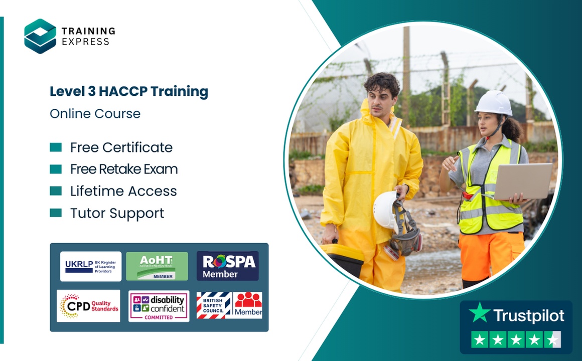 Level 3 HACCP Training Online Course OR Membership to 2500+ Course