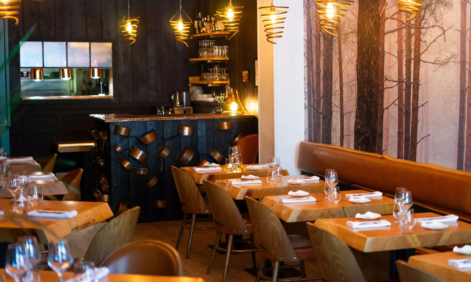 Menu dégustation 5 plats pour 2 au restaurant Le Loup