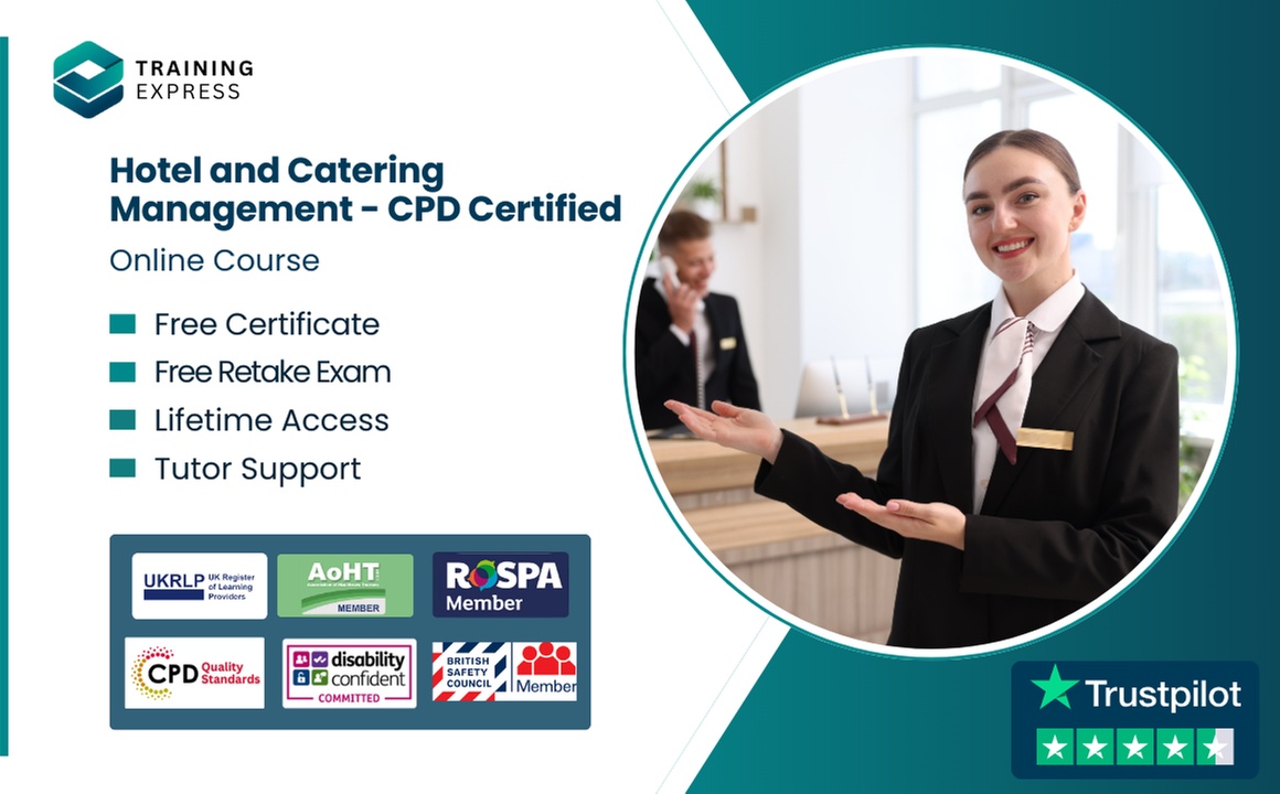 Online Courses: Hotel & Catering Management/ Lifetime Membership