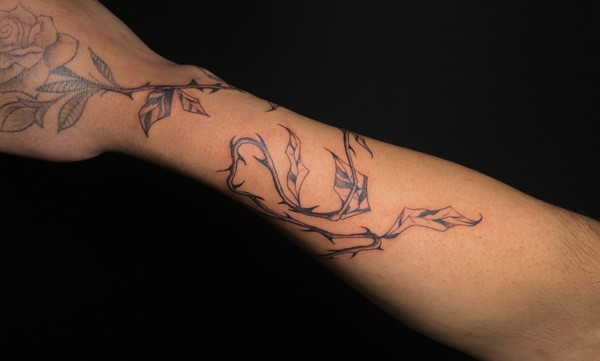Image 3: Half Day or Full Day Tattoo Sessions for Custom Designs