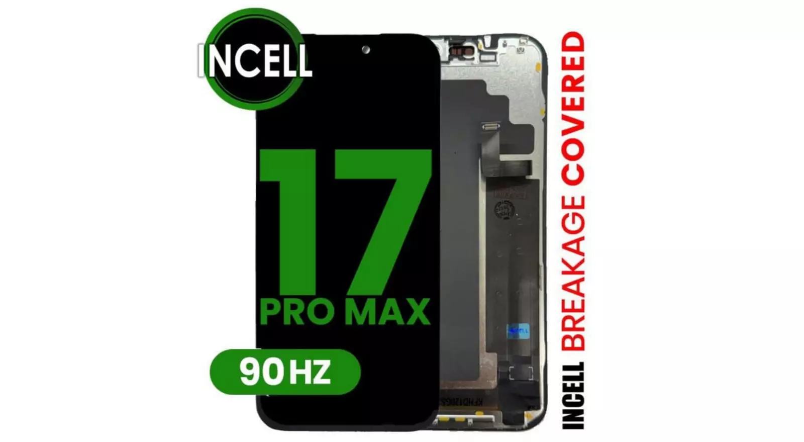 Incell LCD Screen & Back Glass Repair for iPhone 12-17 Pro Max Models