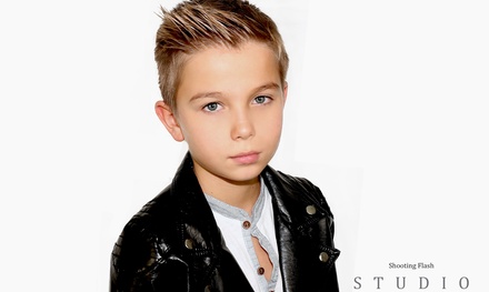 Shooting ENFANT MANNIQUINAT MODE 