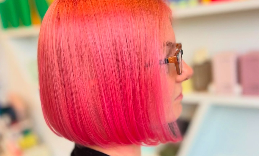 Image 2: Women's Haircut with Root Touch-Up, Gloss Treatment, or All-Over Color
