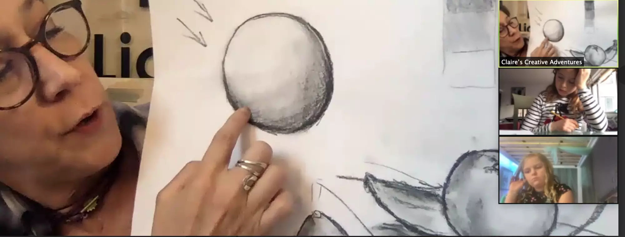 Up to 39% Off on Online Drawing Course at Claire's Creative Adventures - Primary Image