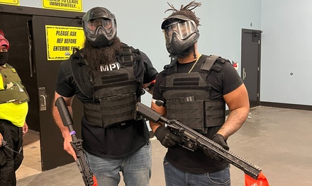 Indoor All Day Airsoft and rental for One Person - Valid Monday - Friday - Simple Airsoft Indoor Arena