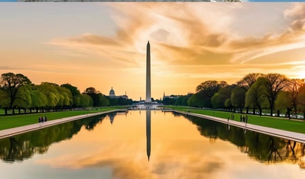 Three-Hour Night Bus Tour of Washington DC for One - RSN Tours 