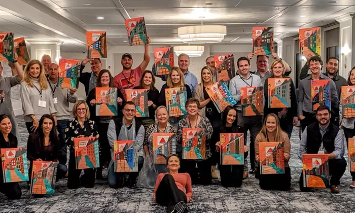 Paint Classes for 1, 2, or 4 People to Unleash Creativity