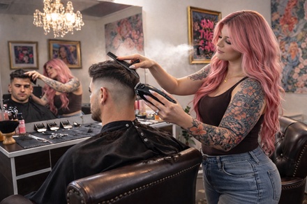 One Men's Haircut and Style - The Beauty Box Denver