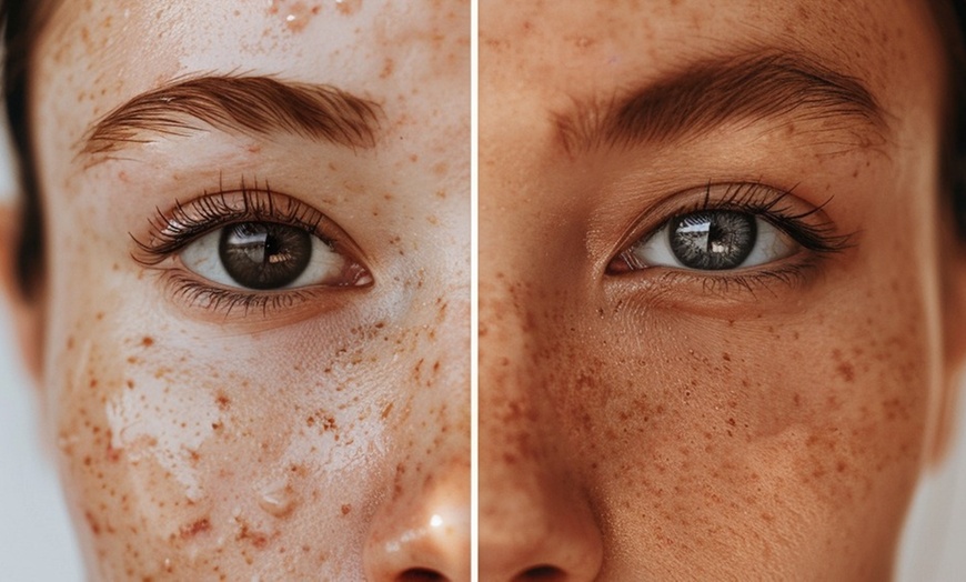 Image 1: Experience radiant skin with microneedling treatment