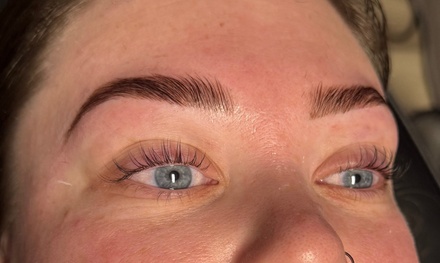 Eyebrow Lamination and Tint - Rosey and Glowy