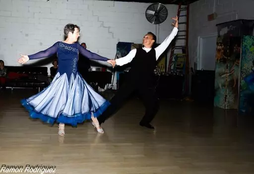 Five or Ten Class Pass for Salsa, Tango, or Hustle at Dance With Us (Up to 85% Off). Three Options Available.