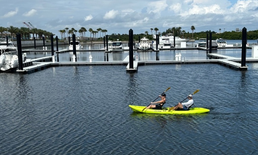 Image 4: 1 Hr Kayak Rental for 1or 4/ Tandem/Single Kayak Rental (Two People)