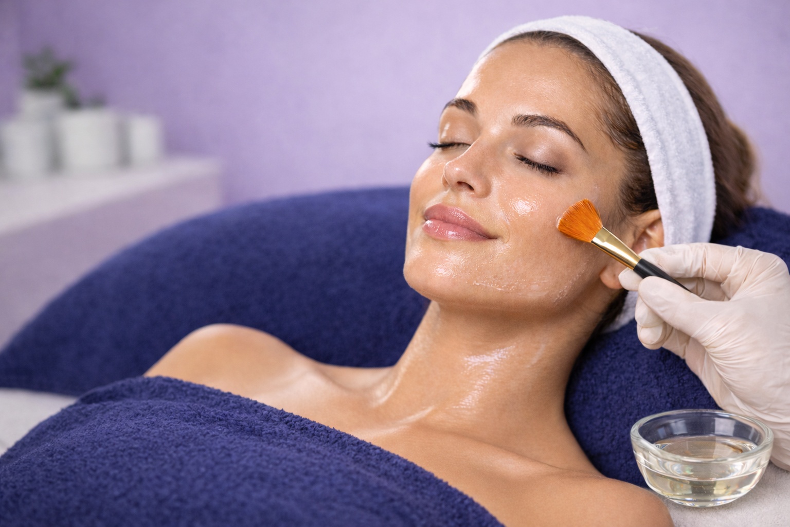 Glow with One or Three Brightening Chemical Peel