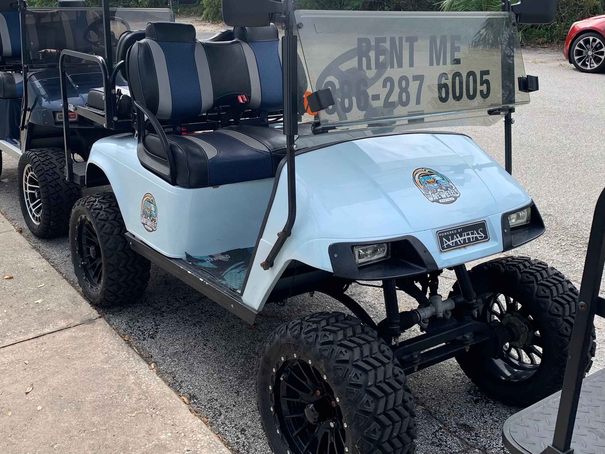 Full or Half Day Adventure  W/ Street Legal Golf Cart Rental