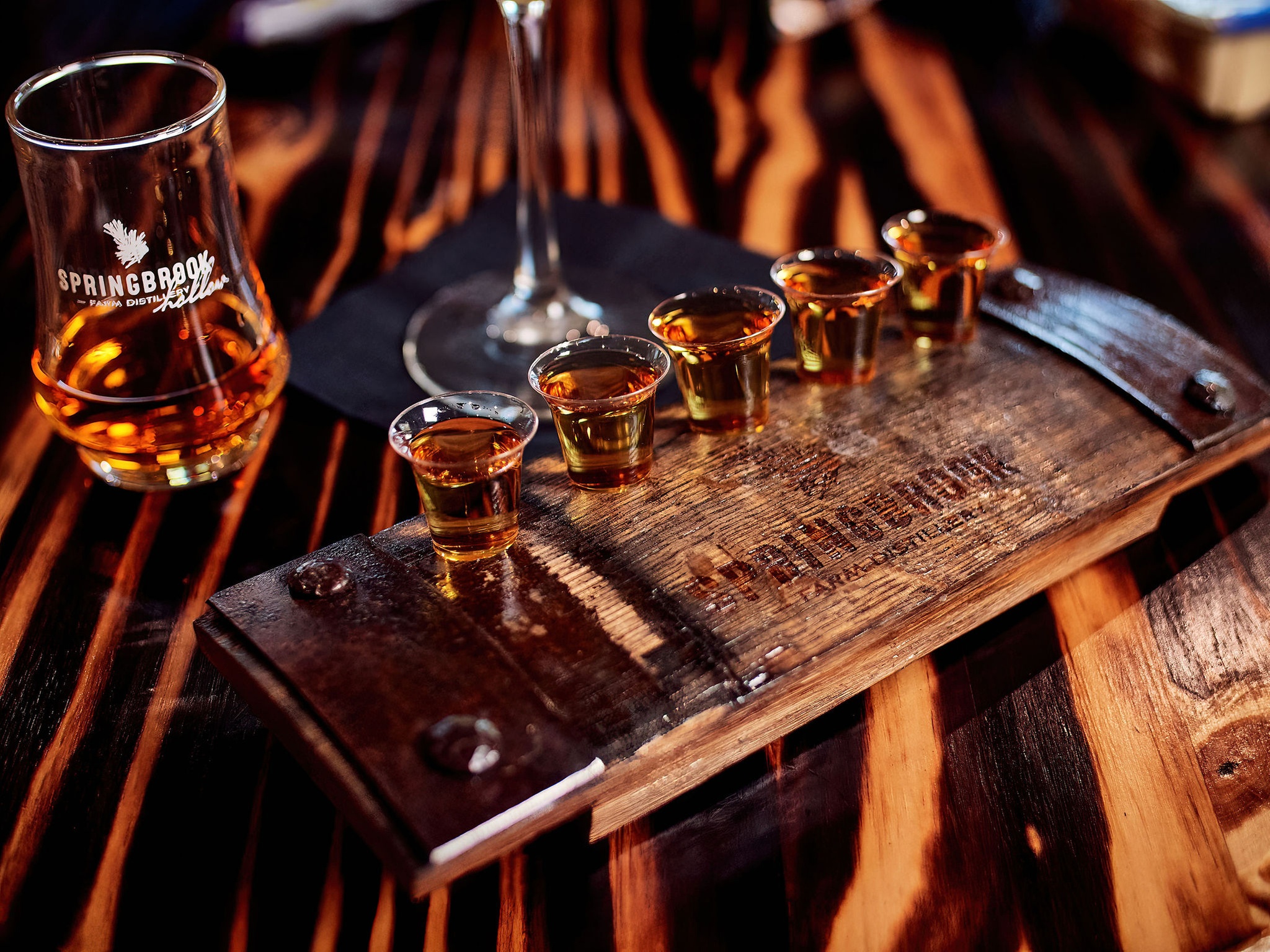 Up to 35% Off on Hard Alcohol Tasting / Flight at Springbrook Hollow Farm Distillery