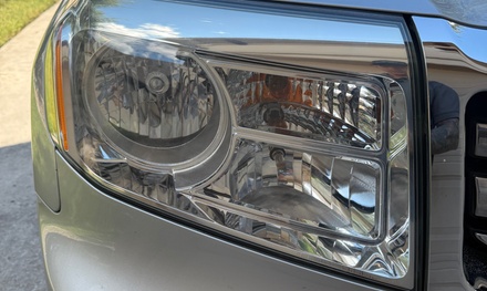 Headlight Restoration on Two Lenses - Eclipse Auto Salon