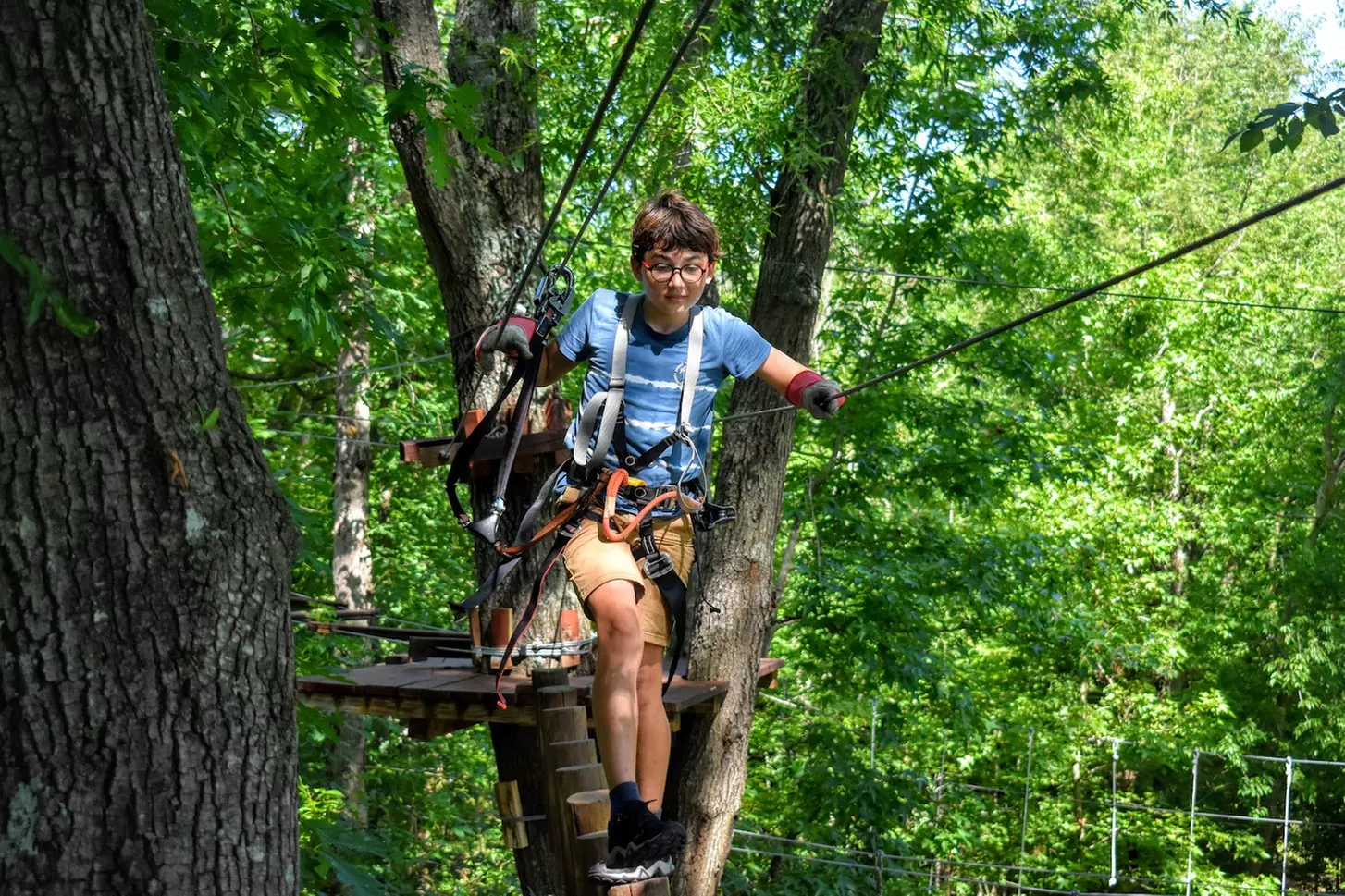 Experience the High Ropes with Adults and Child Admissions 