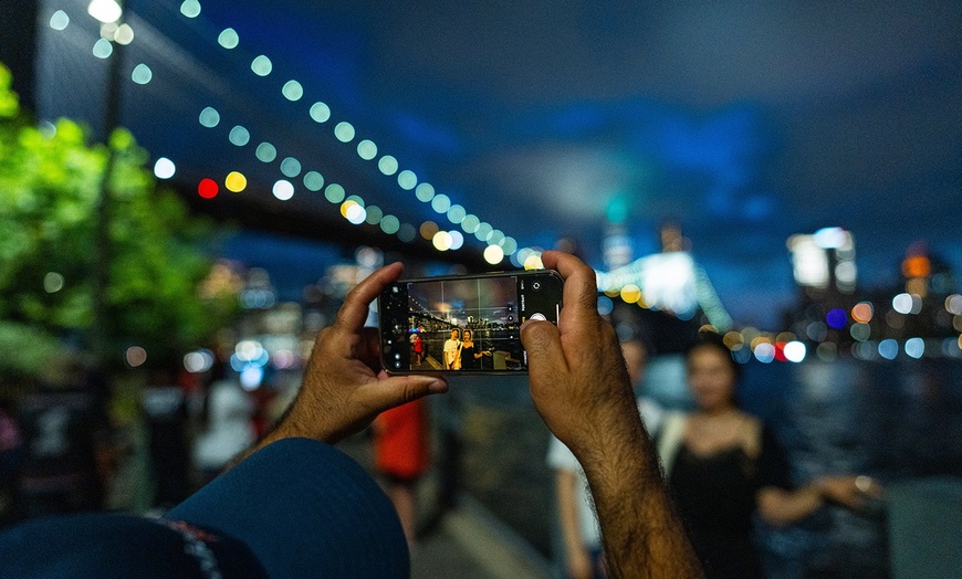 Image 16: NYC After Dark: 3-Hour/Half-Day Luxury Bus Tour for One, Two, or Three