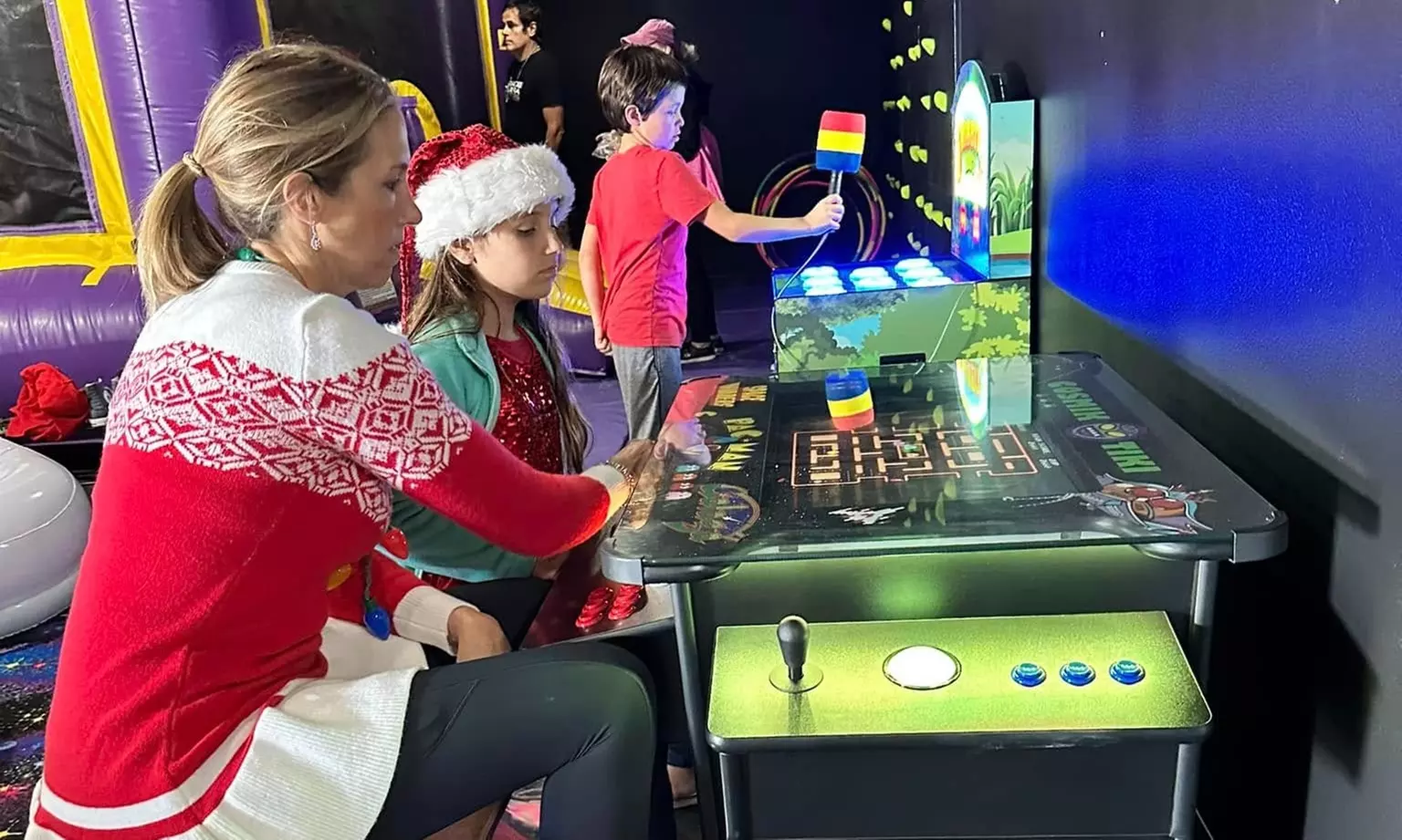 All-Day Swim and Arcade Access for Two or Four with Optional Drinks