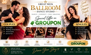 Learn to Dance: Fun Private Salsa, Bachata, or Tango Lessons for Couples or Singles – No Experience Needed!