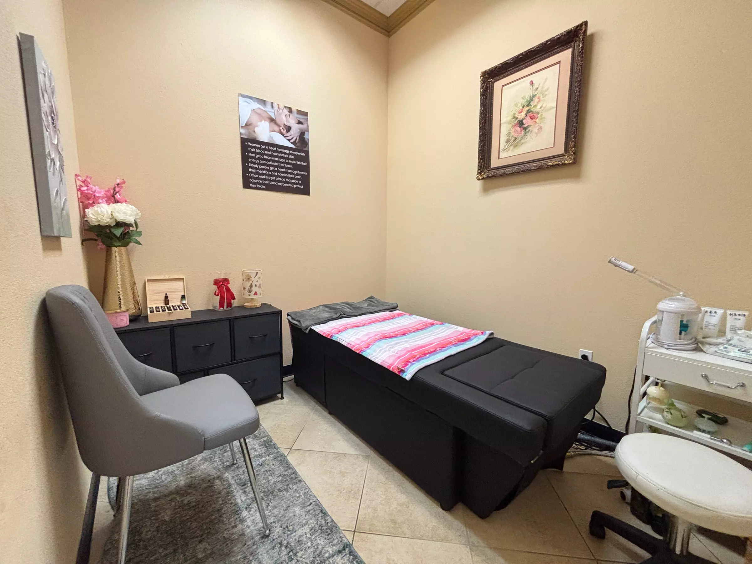 Enjoy One 60 or 90-Min Head Therapeutic Massage with Aromatherapy