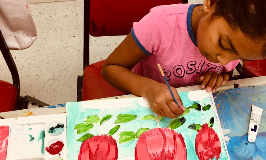 Image 2: 1 or 2 Children: 4-Week Summer Art Camp (Ages 5 -11) (Wed 10-11:30 am)