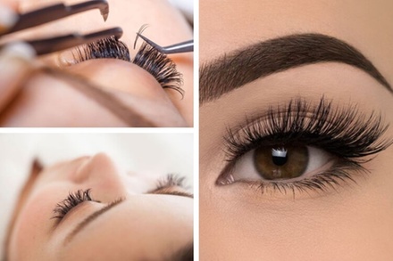 1 jeu complet d'extensions de cils