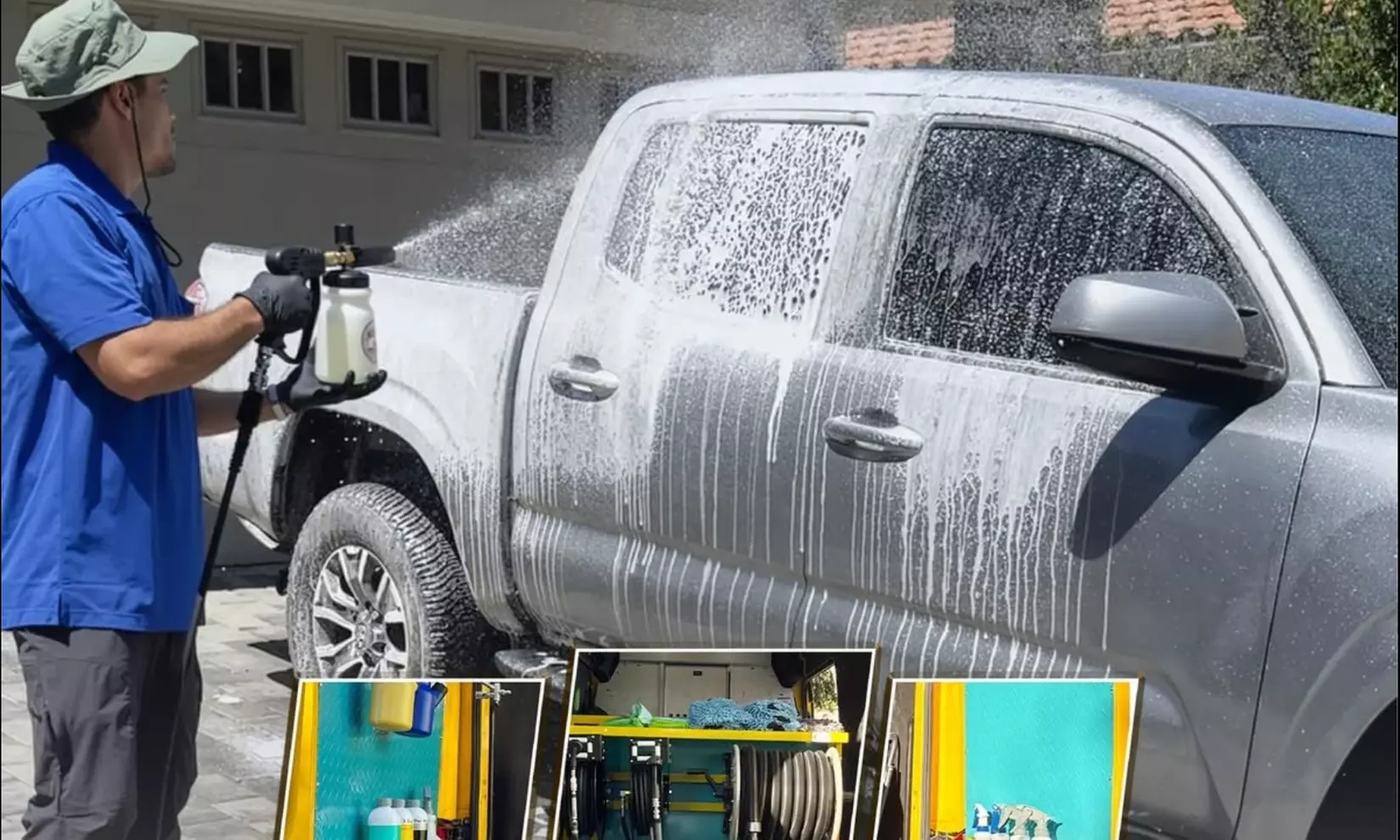 Interior and Exterior Detail for Car, Pickup, SUV or Van