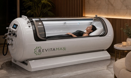 One 60-Minute Hyperbaric Oxygen Chamber Session - Revitamaxx