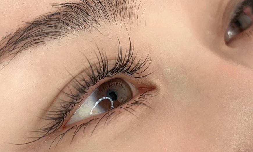 Image 2: Lash Extensions + Optional Fill or 3D, 4D or 5D Volumes or Lash Lift