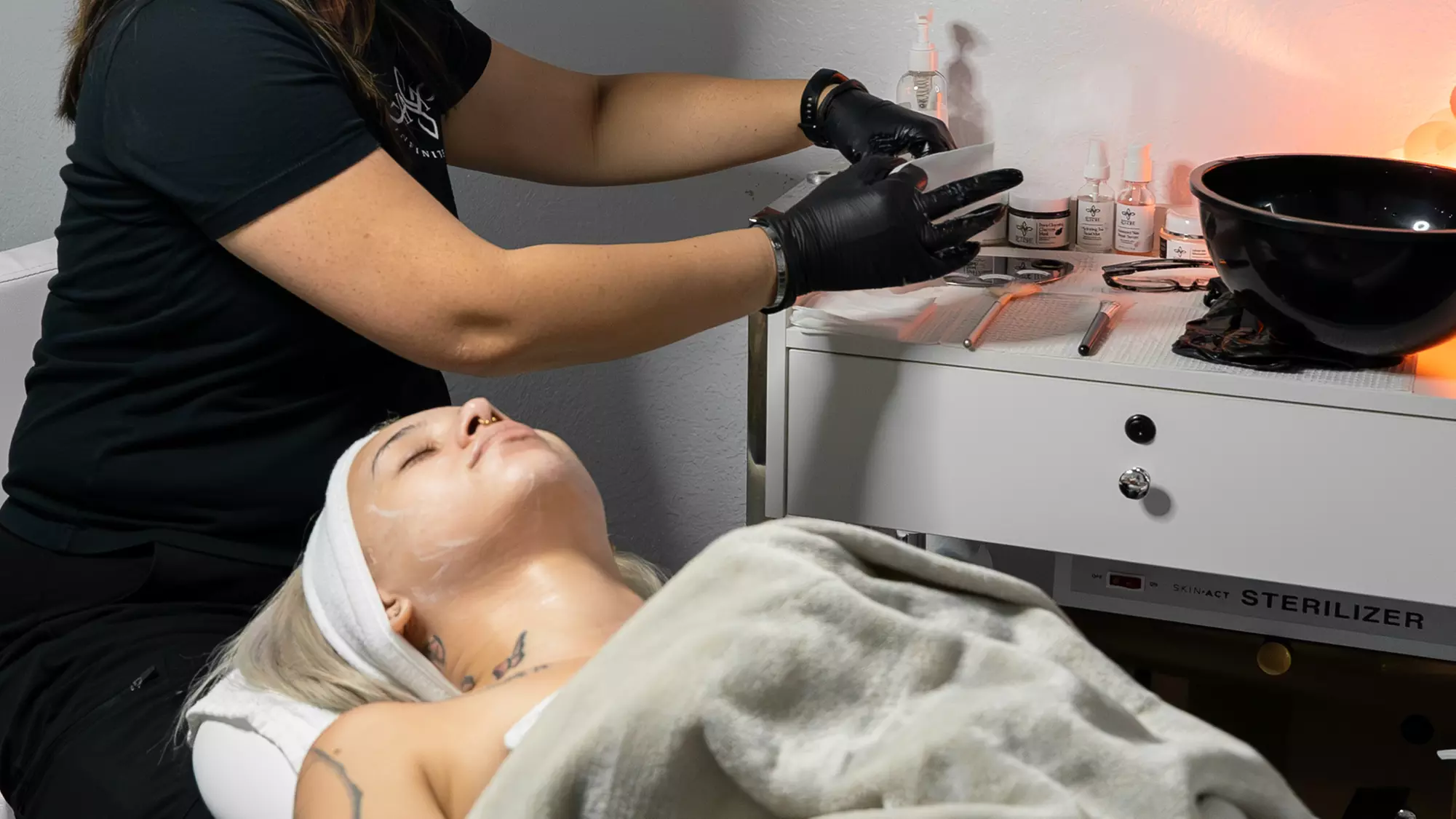 Mani-Pedi, 90-Min Deep Tissue Massage & Microdermabrasion Facial Combos (Up To 36% Off) - Second Medium