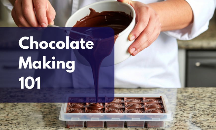 Image 1: Learn Chocolate Making Basics for Beginners or Best Chocolate Recipes 